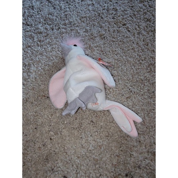 TY Beanie Baby ~ KUKU Cockatoo Bird #4192 1997 New with TAG Retired - Picture 2 of 6
